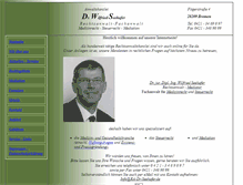 Tablet Screenshot of medizinrecht-bremen.com